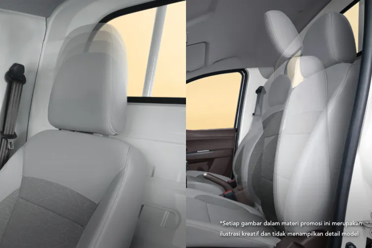 ENTENG ATUR KURSI & SANDARAN KEPALA