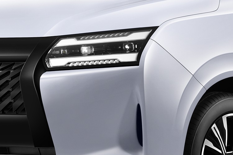 X-Shaped Automatic LED Headlamps with Cornering Lights