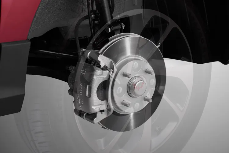 FRONT AND REAR DISC BRAKE (*L Type)